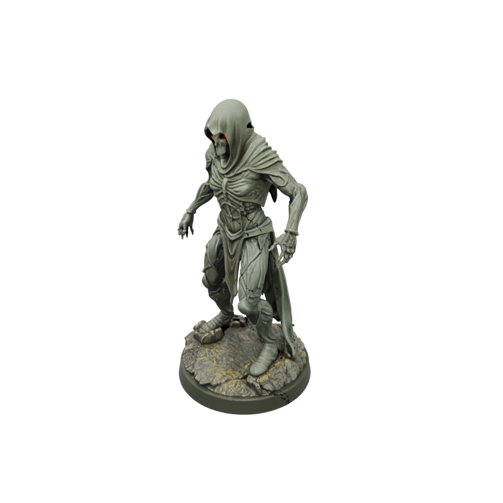 Camo Wraith Specter — tabletop minis 3D print model, STL