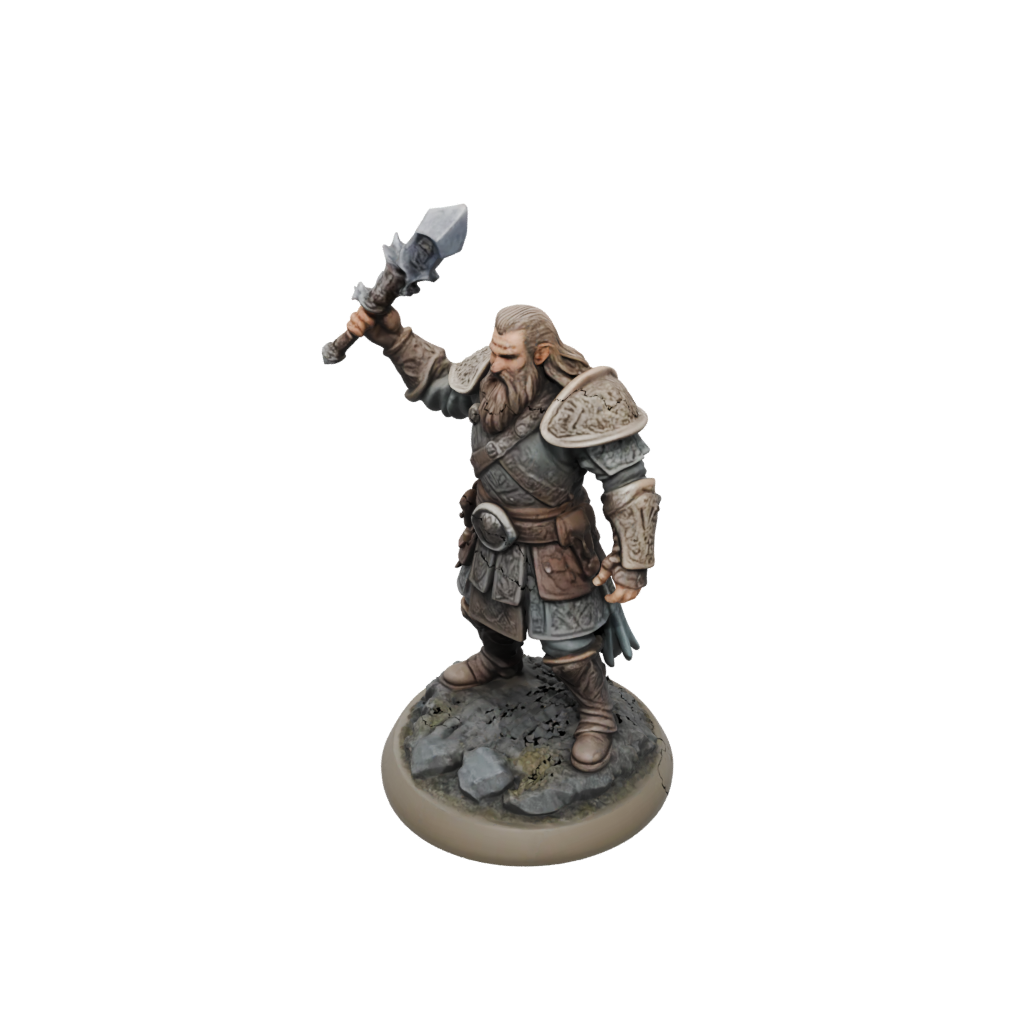 Camo Dwarven Cleric