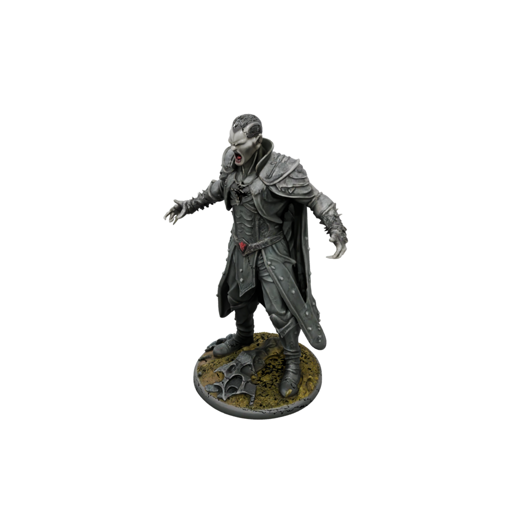 Camo Vampire Lord — tabletop minis 3D print model, STL