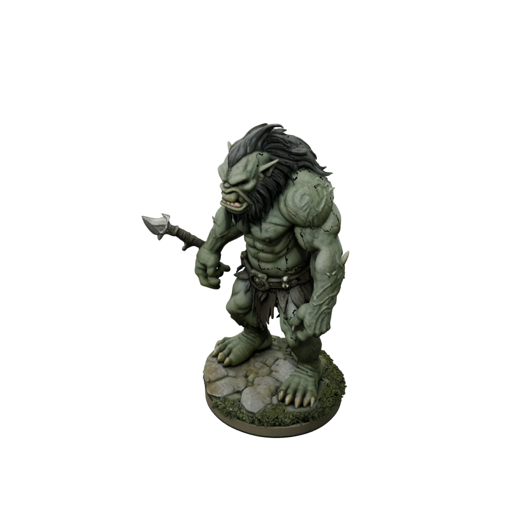 Camo Cave Troll