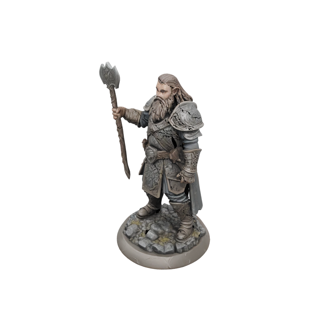 Camo Dwarven Cleric