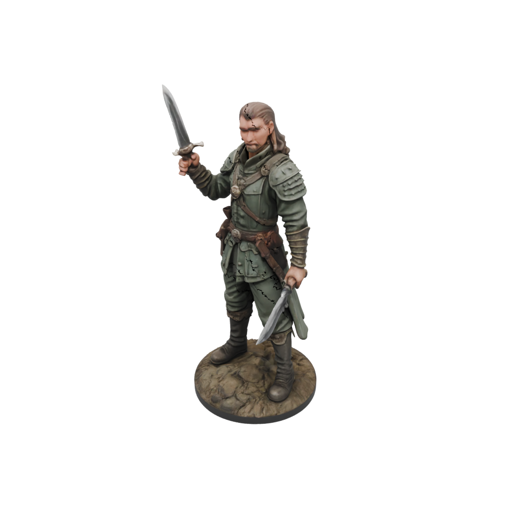 Camo Human Swordmaster