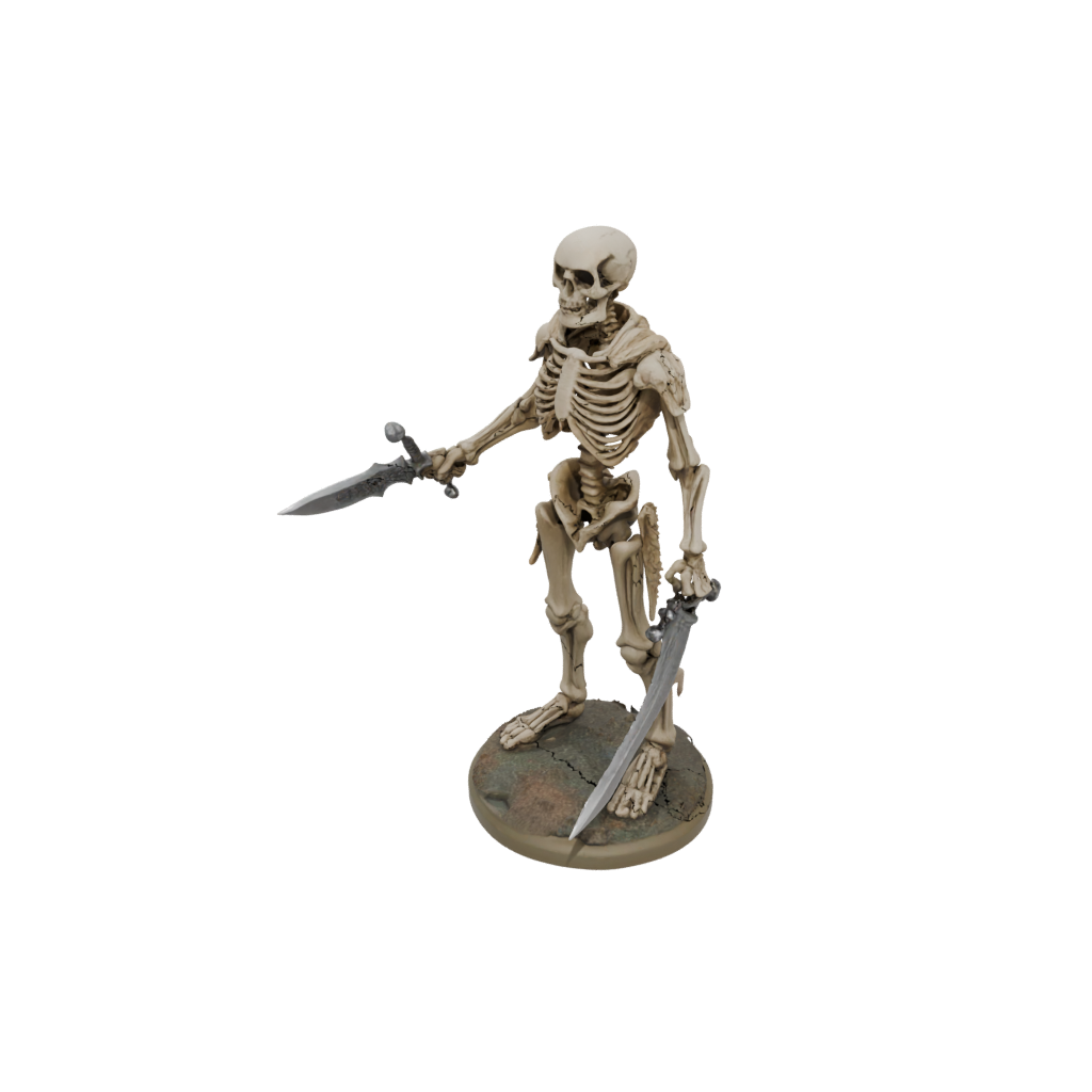 Camo Skeleton Warrior