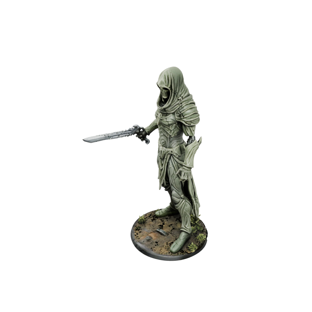 Camo Wraith Specter — tabletop minis 3D print model, STL