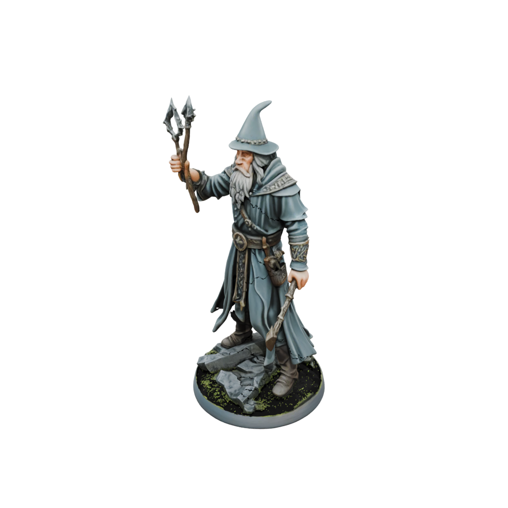 Battle Wizard With Staff