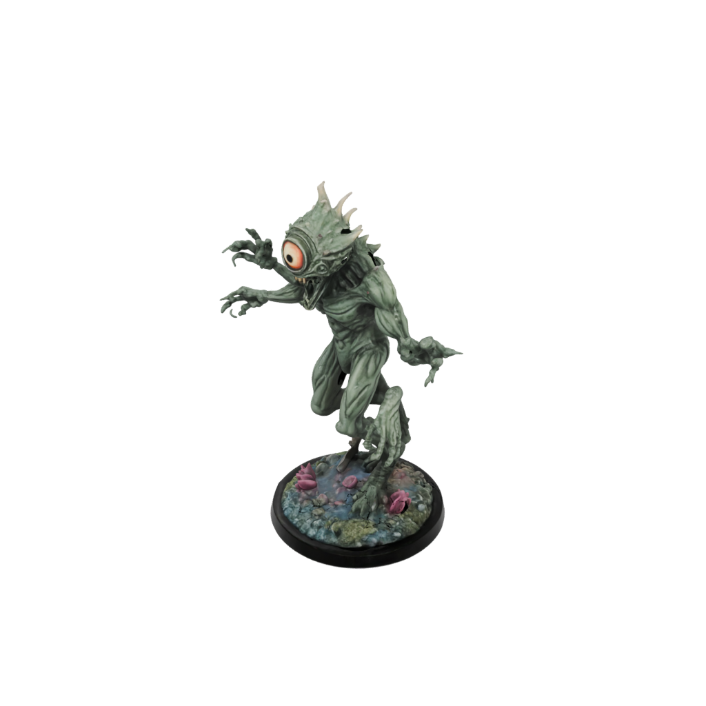 Beholder-Style Floating Eye Tyrant — tabletop minis 3D print model, STL