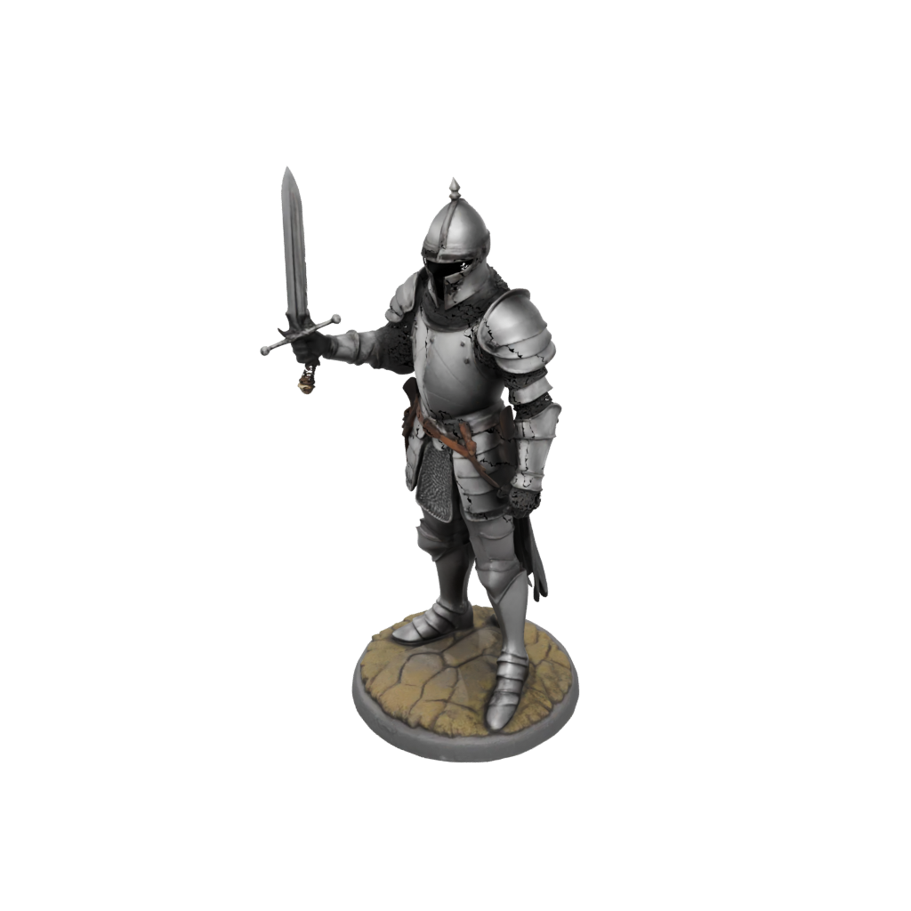 Knight In Full Plate Armor