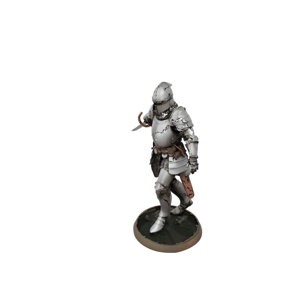 Knight In Full Plate Armor