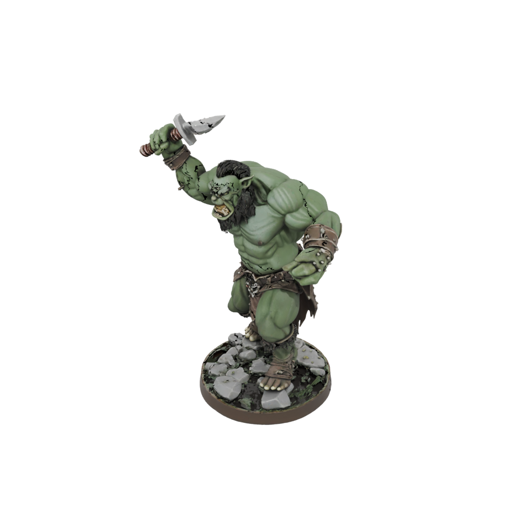 Orc Brute With Cleaver