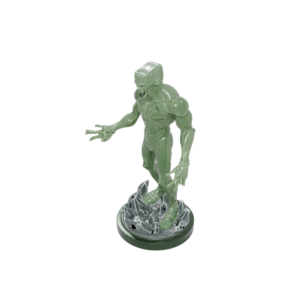 Crystal Gelatinous Cube Ooze