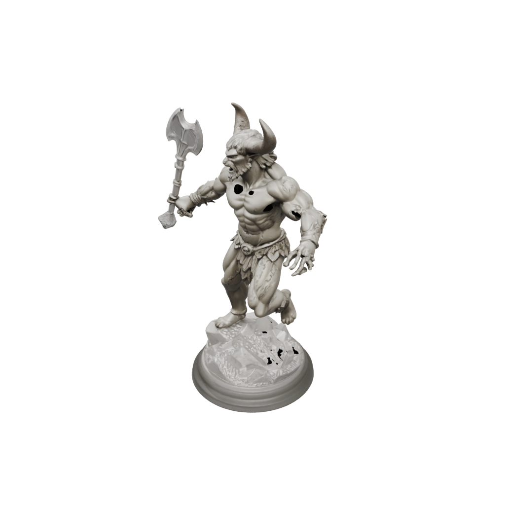 Crystal Minotaur Gladiator