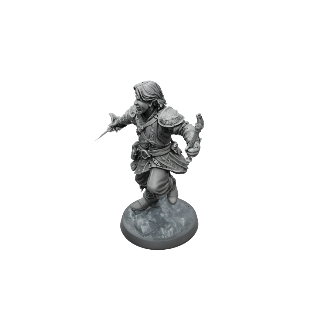 Crystal Halfling Bard