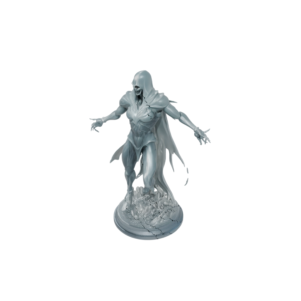 Crystal Wraith Specter — tabletop minis 3D print model, STL