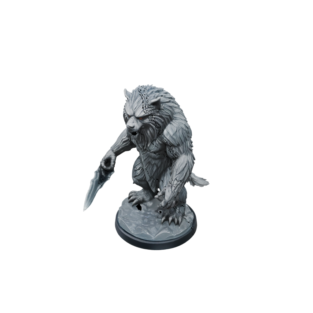 Crystal Owlbear Beast