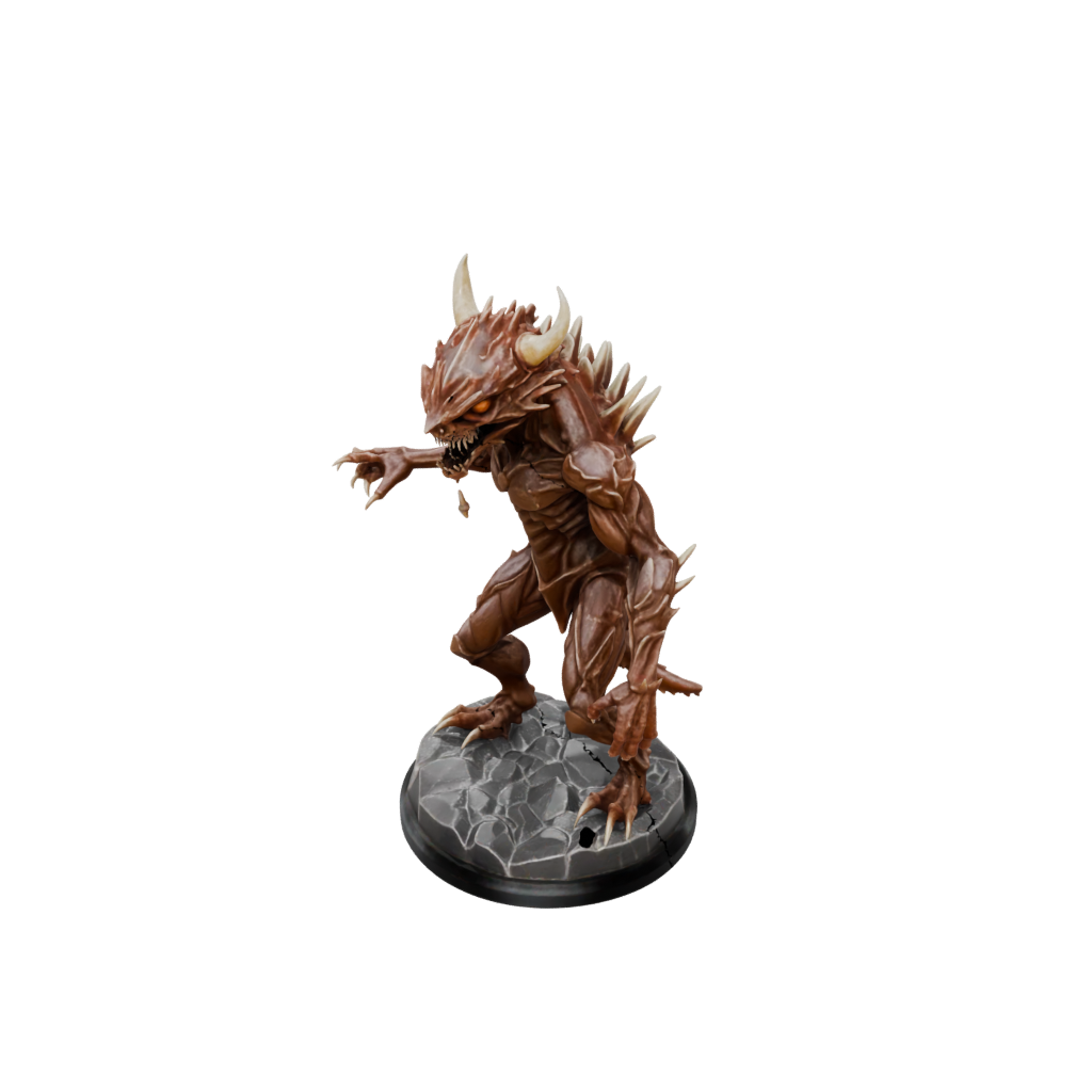 Crystal Rust Monster Critter — tabletop minis 3D print model, STL