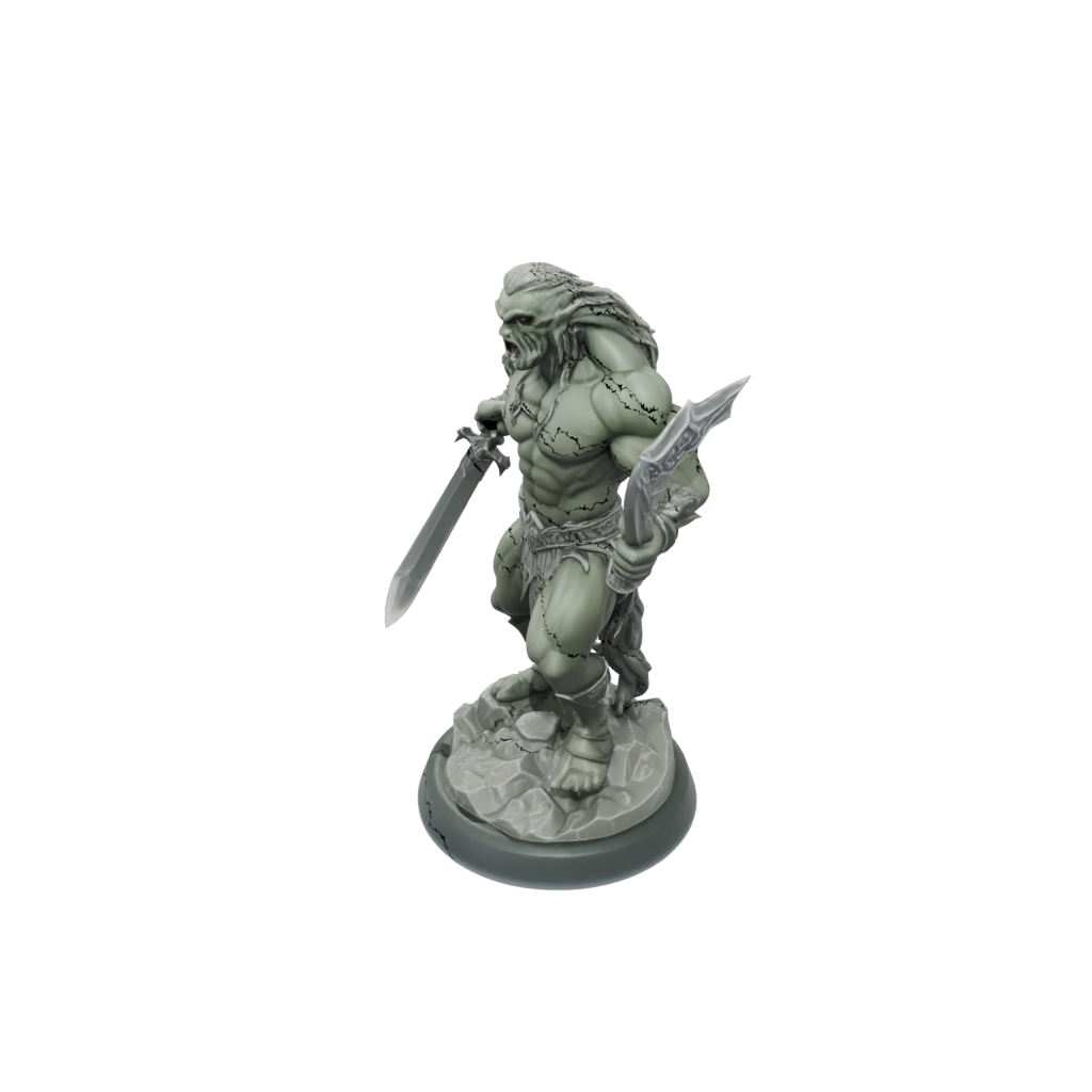 Crystal Half-Orc Berserker
