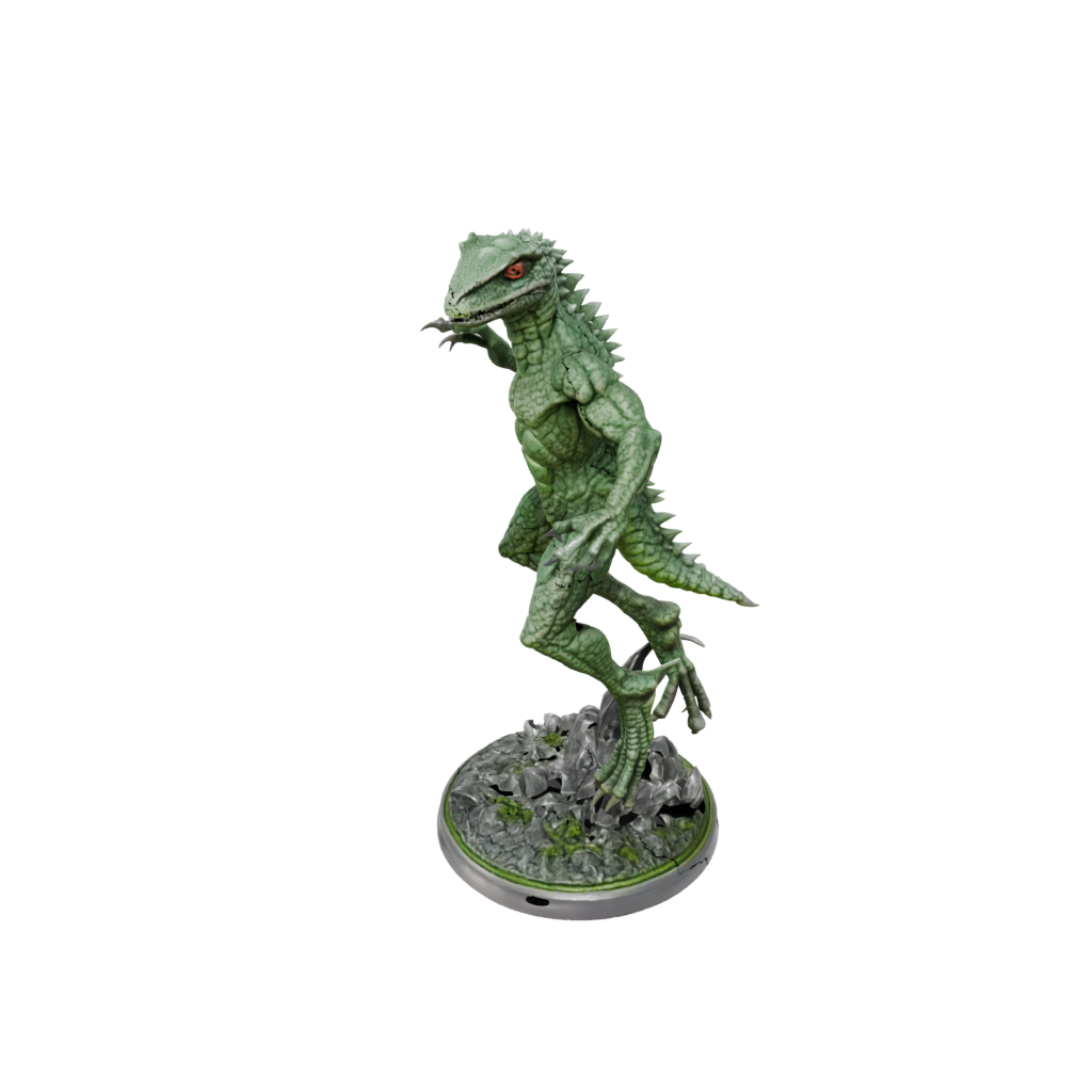 Crystal Lizardfolk Hunter