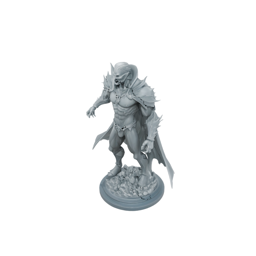 Crystal Vampire Lord — tabletop minis 3D print model, STL