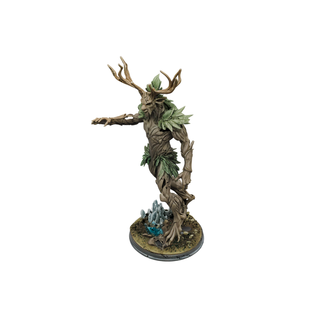 Crystal Treant Guardian — tabletop minis 3D print model, STL