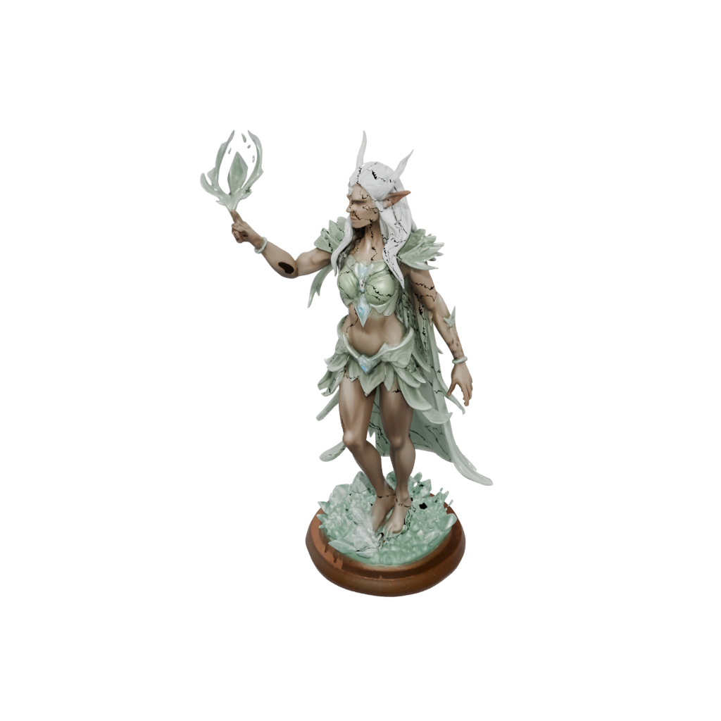 Crystal Wood-Elf Druid