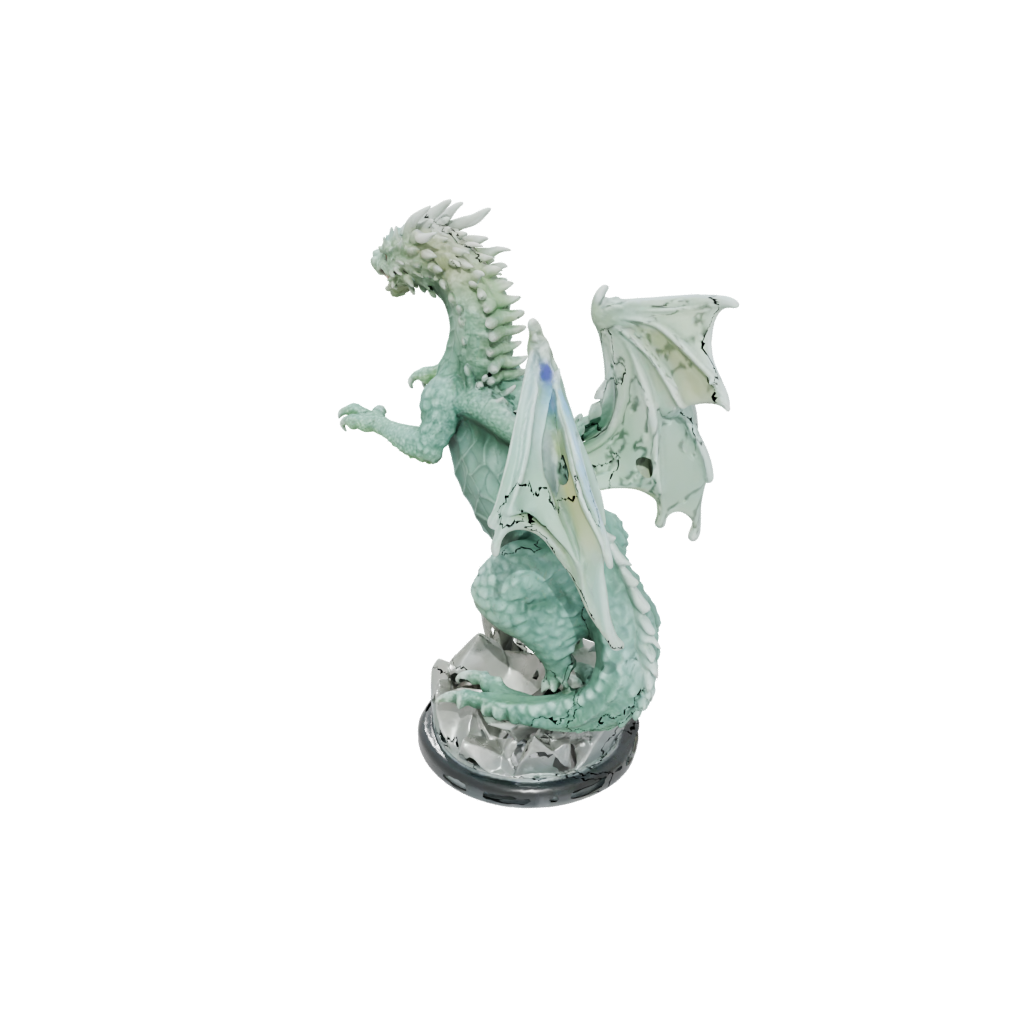 Crystal Young Dragon Wyrmling