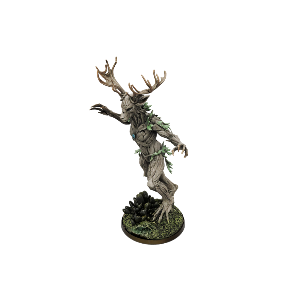 Crystal Treant Guardian — tabletop minis 3D print model, STL