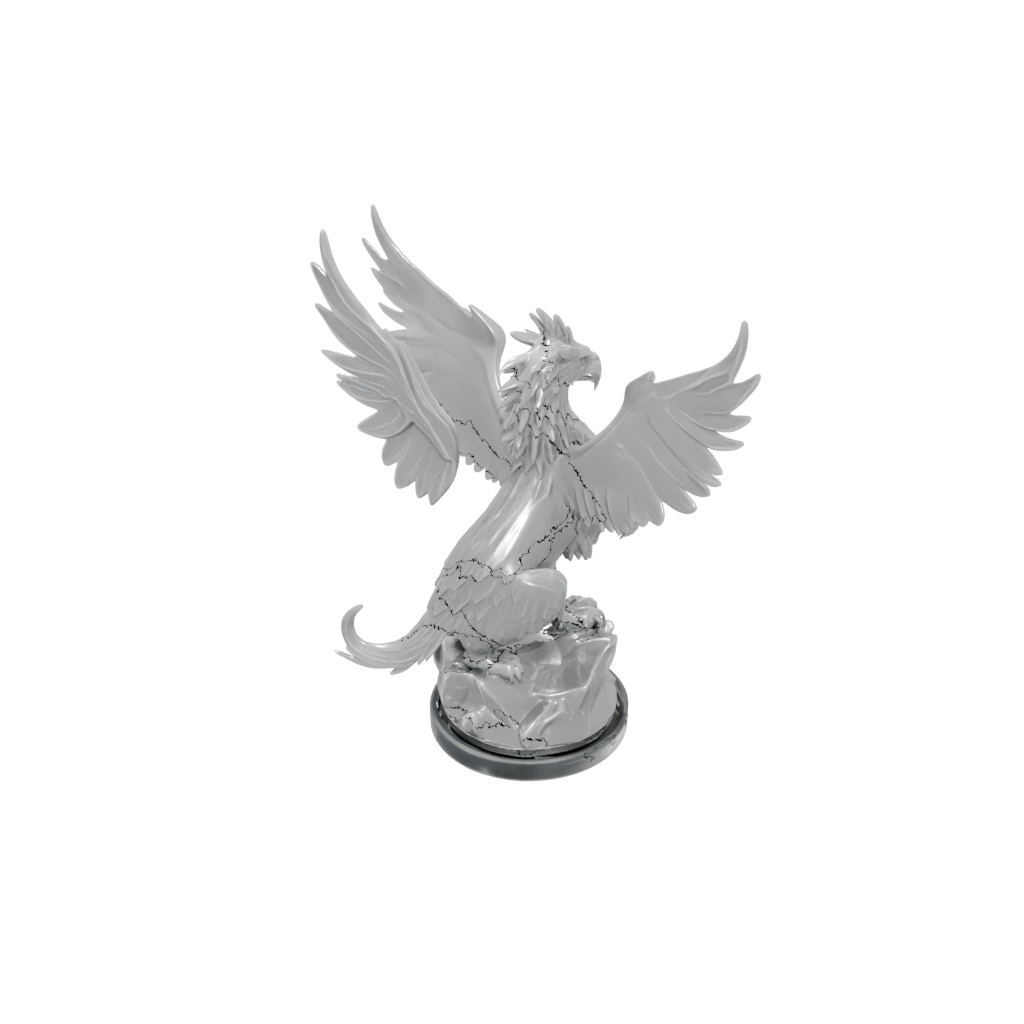 Crystal Winged Griffin — tabletop minis 3D print model, STL