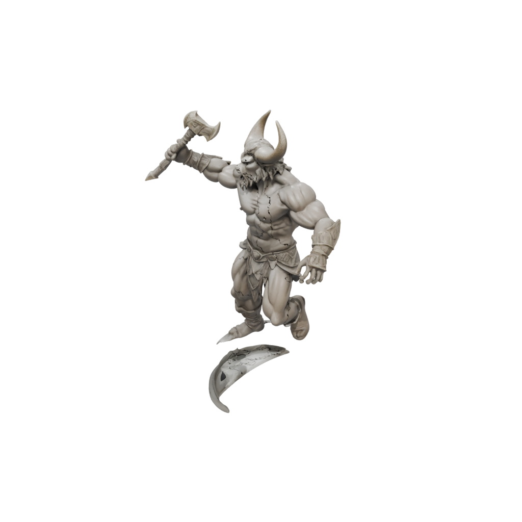 Crystal Minotaur Gladiator