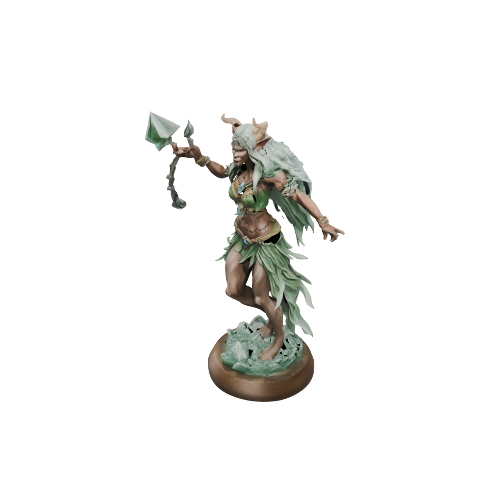 Crystal Wood-Elf Druid