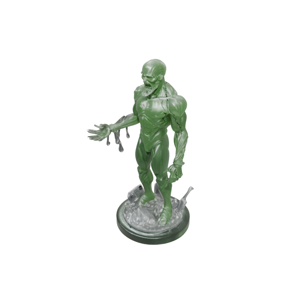 Crystal Gelatinous Cube Ooze