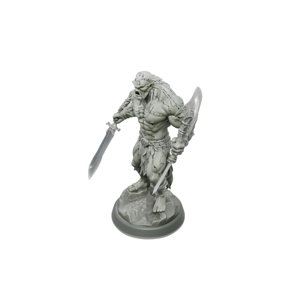 Crystal Half-Orc Berserker