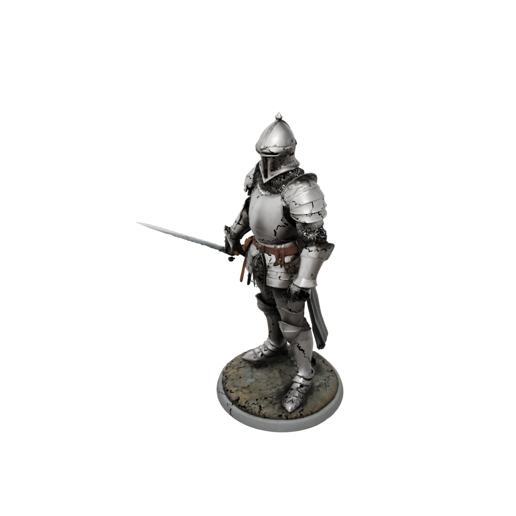 Knight In Full Plate Armor