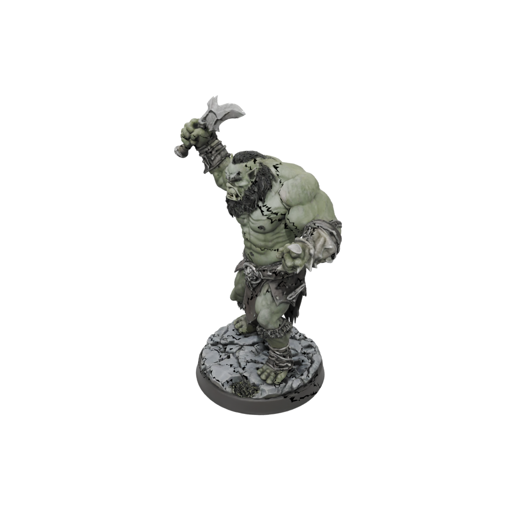 Orc Brute With Cleaver