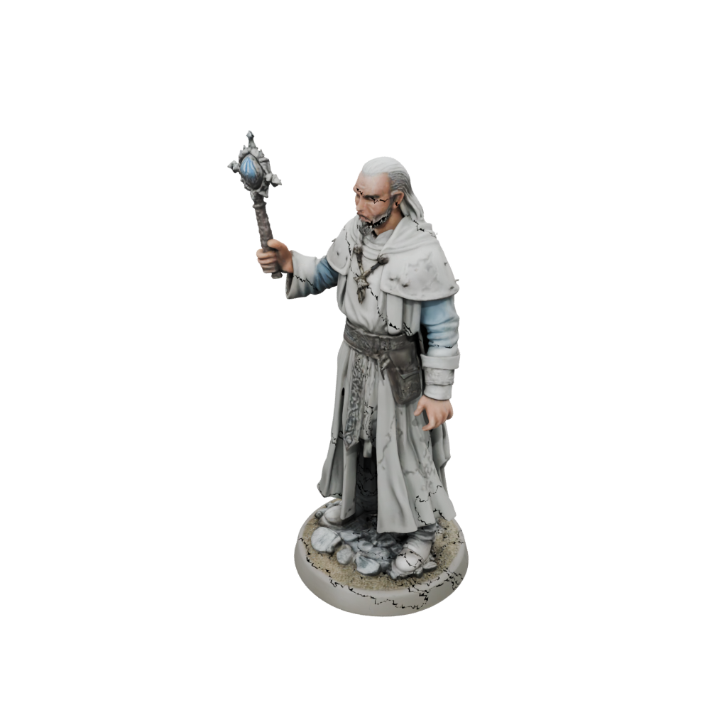 Cleric Priest With Mace