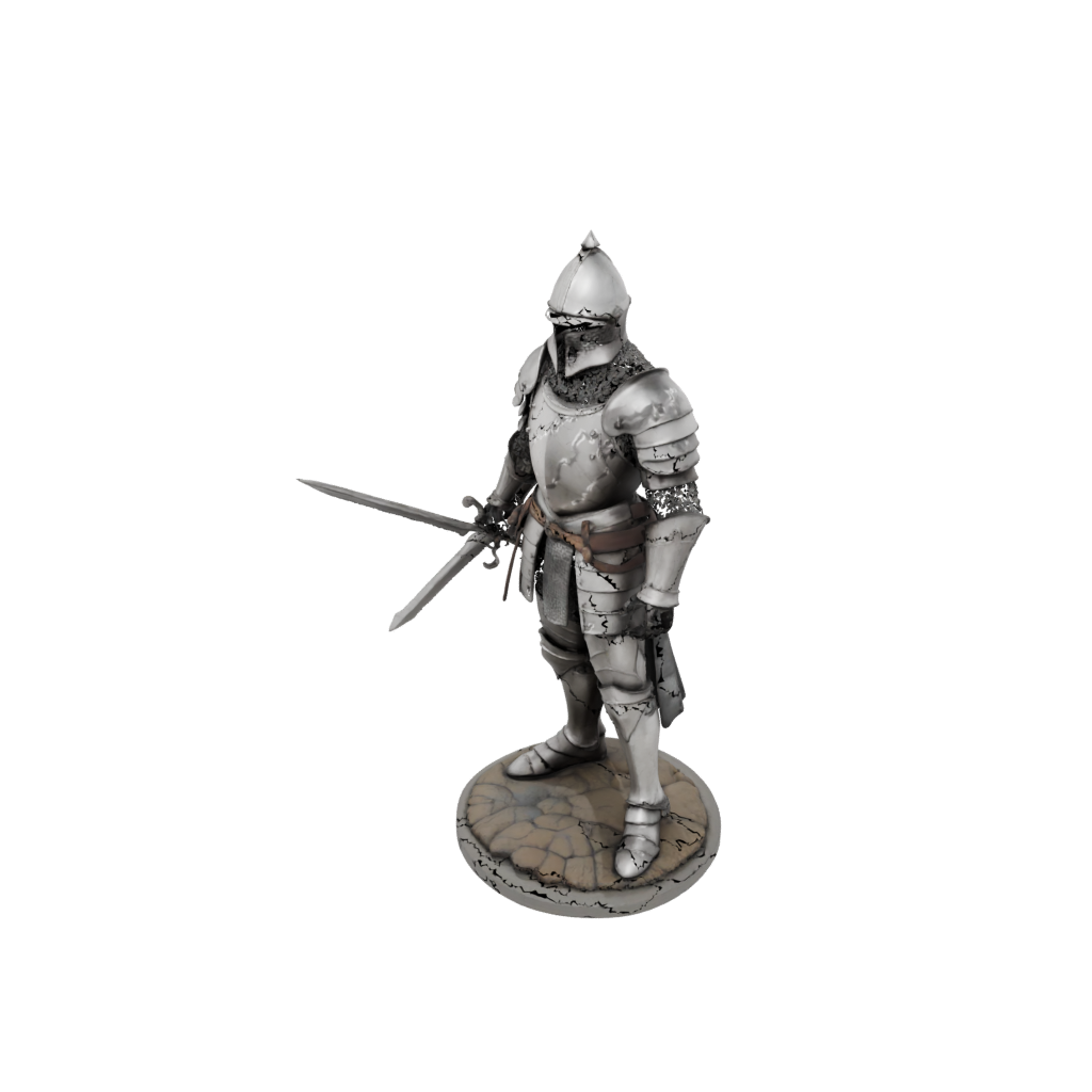 Knight In Full Plate Armor