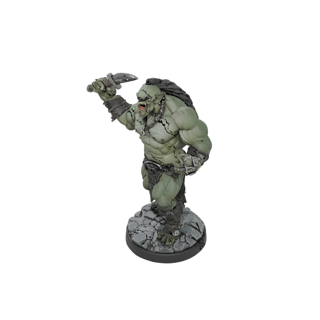 Orc Brute With Cleaver