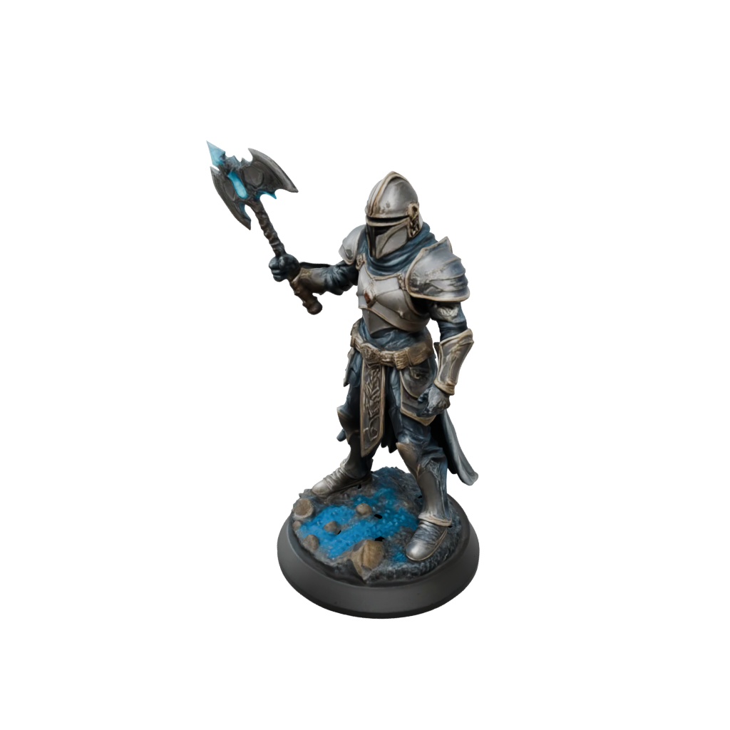 Galaxy Armored Paladin With War Maul