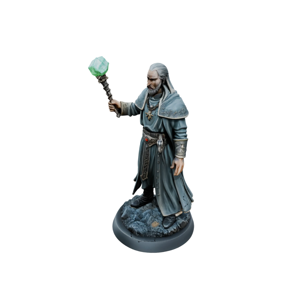 Galaxy Cleric Priest With Mace