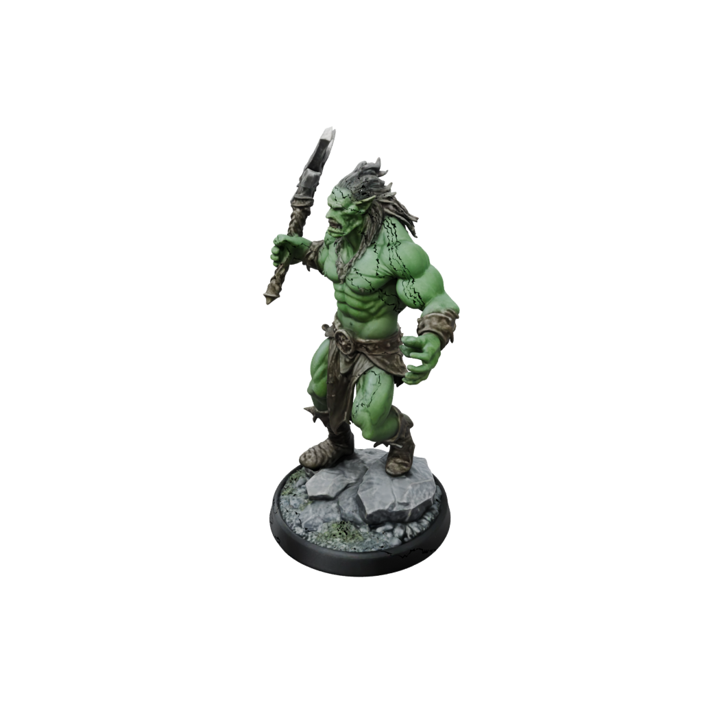 Galaxy Half-Orc Berserker