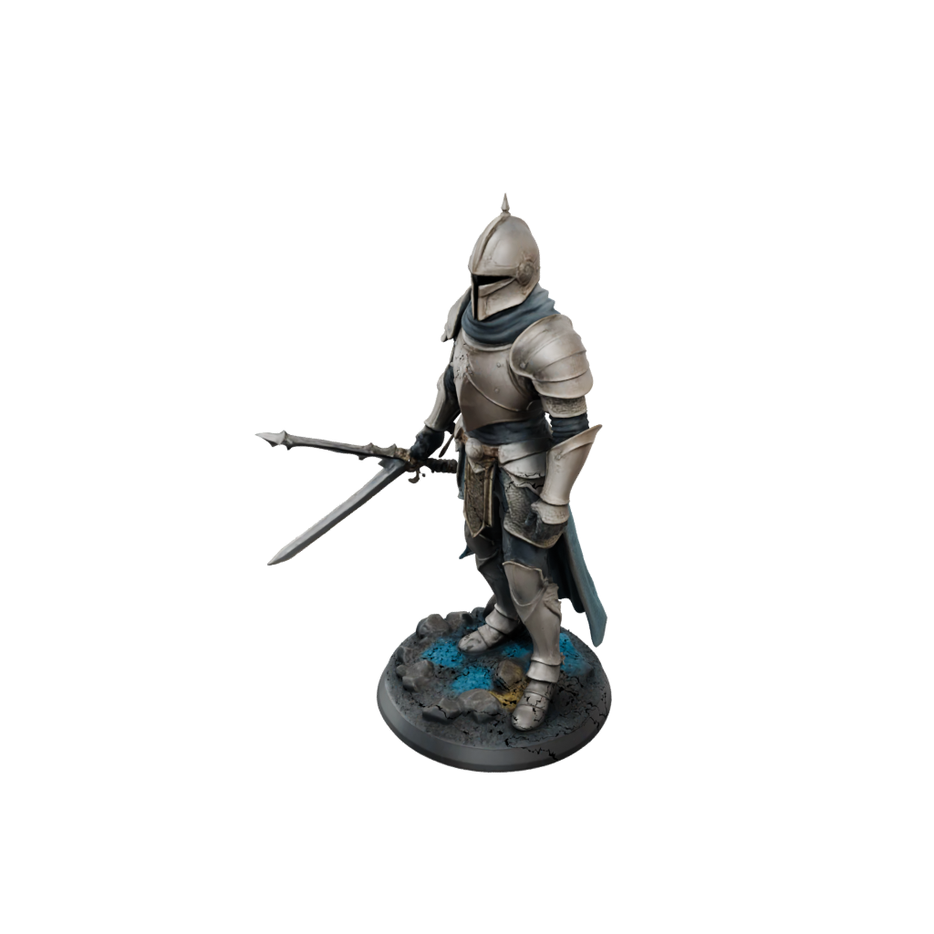Galaxy Knight In Full Plate Armor