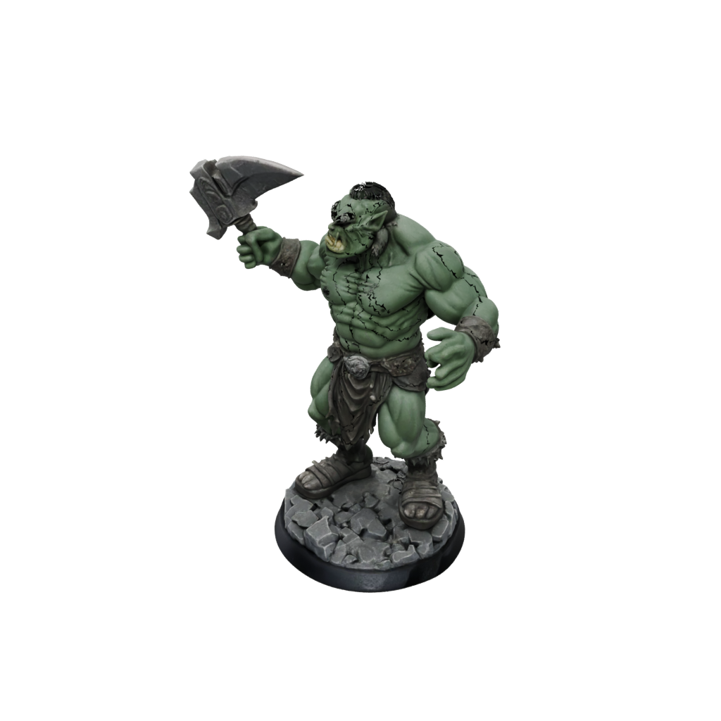 Galaxy Orc Brute With Cleaver