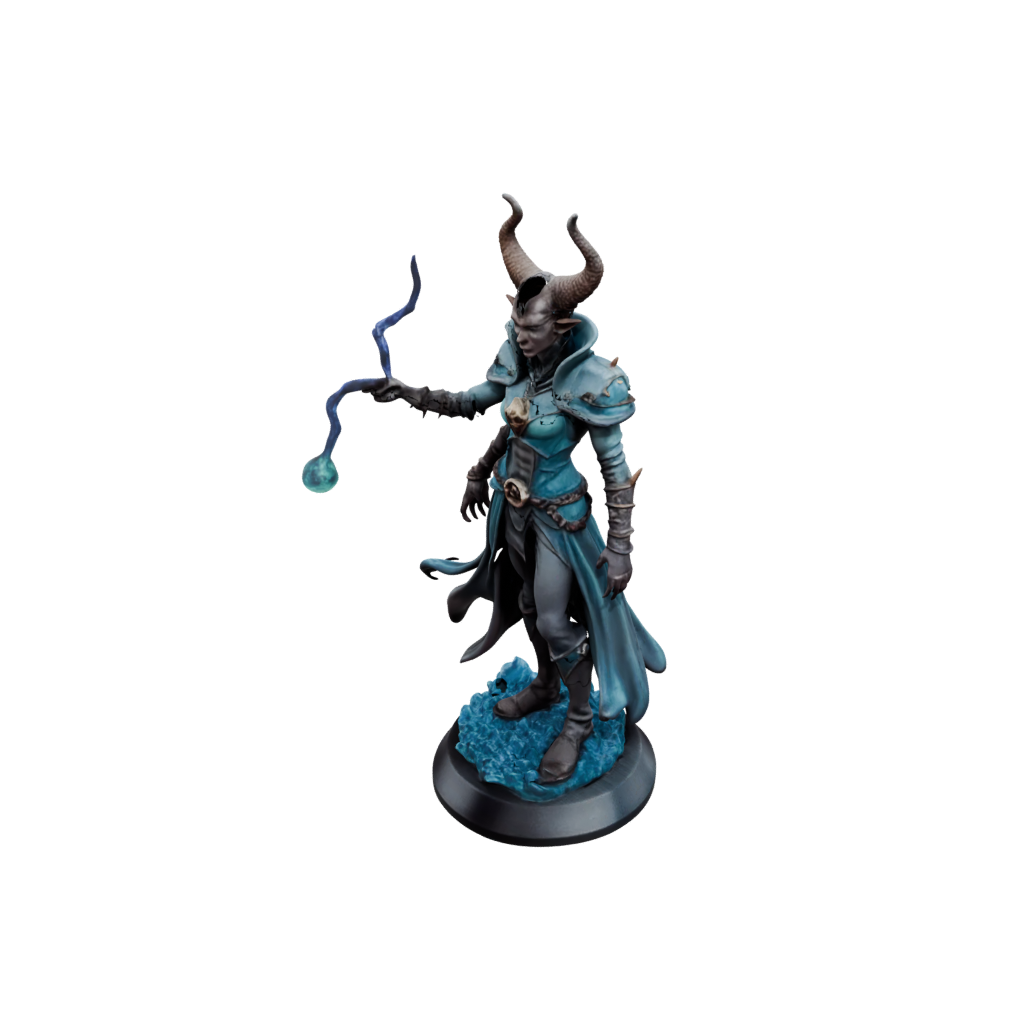 Galaxy Tiefling Warlock