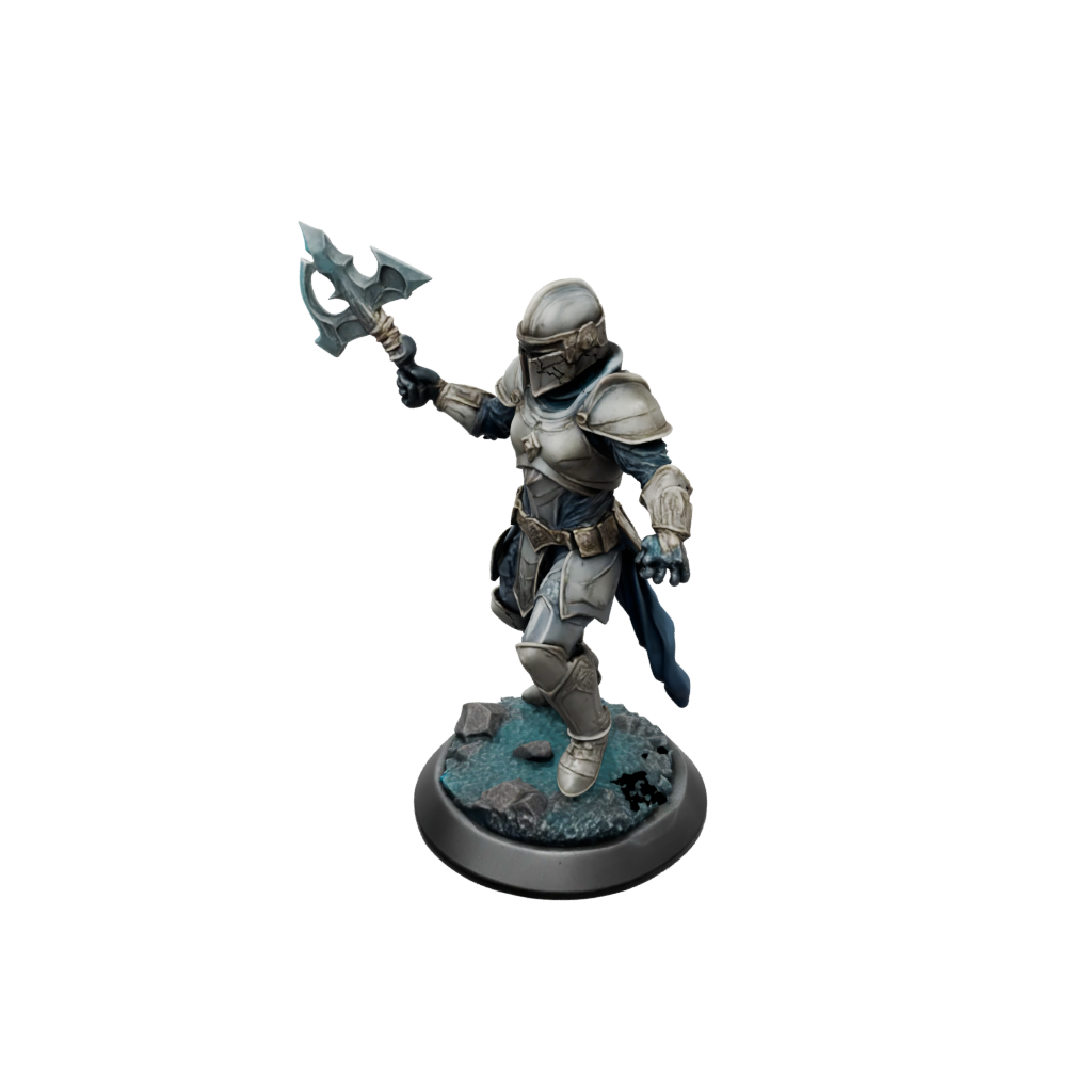 Galaxy Armored Paladin With War Maul