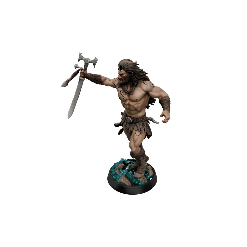 Galaxy Barbarian With Greatsword