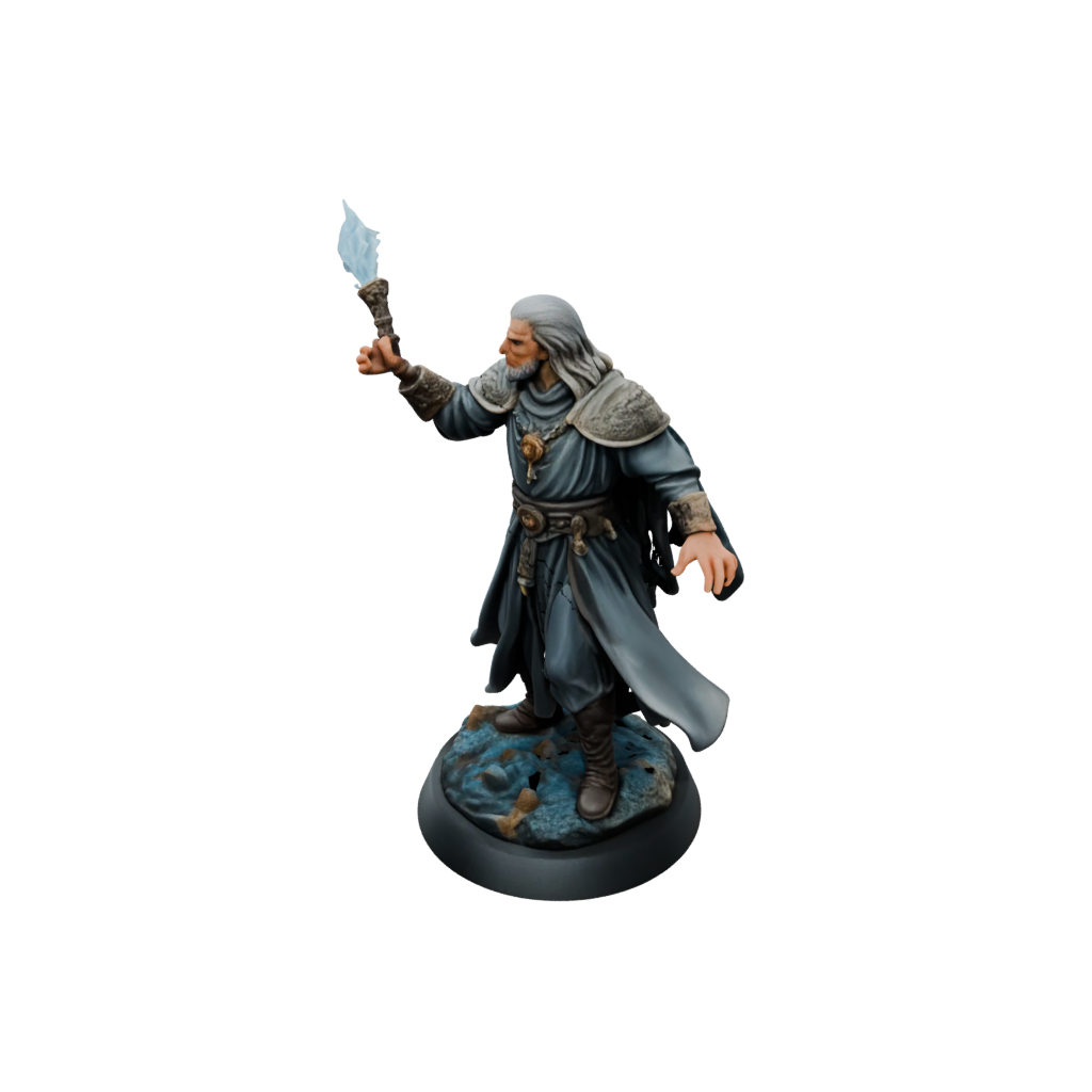Galaxy Cleric Priest With Mace