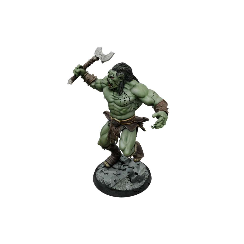 Galaxy Half-Orc Berserker