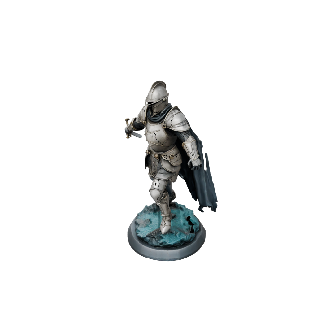 Galaxy Knight In Full Plate Armor