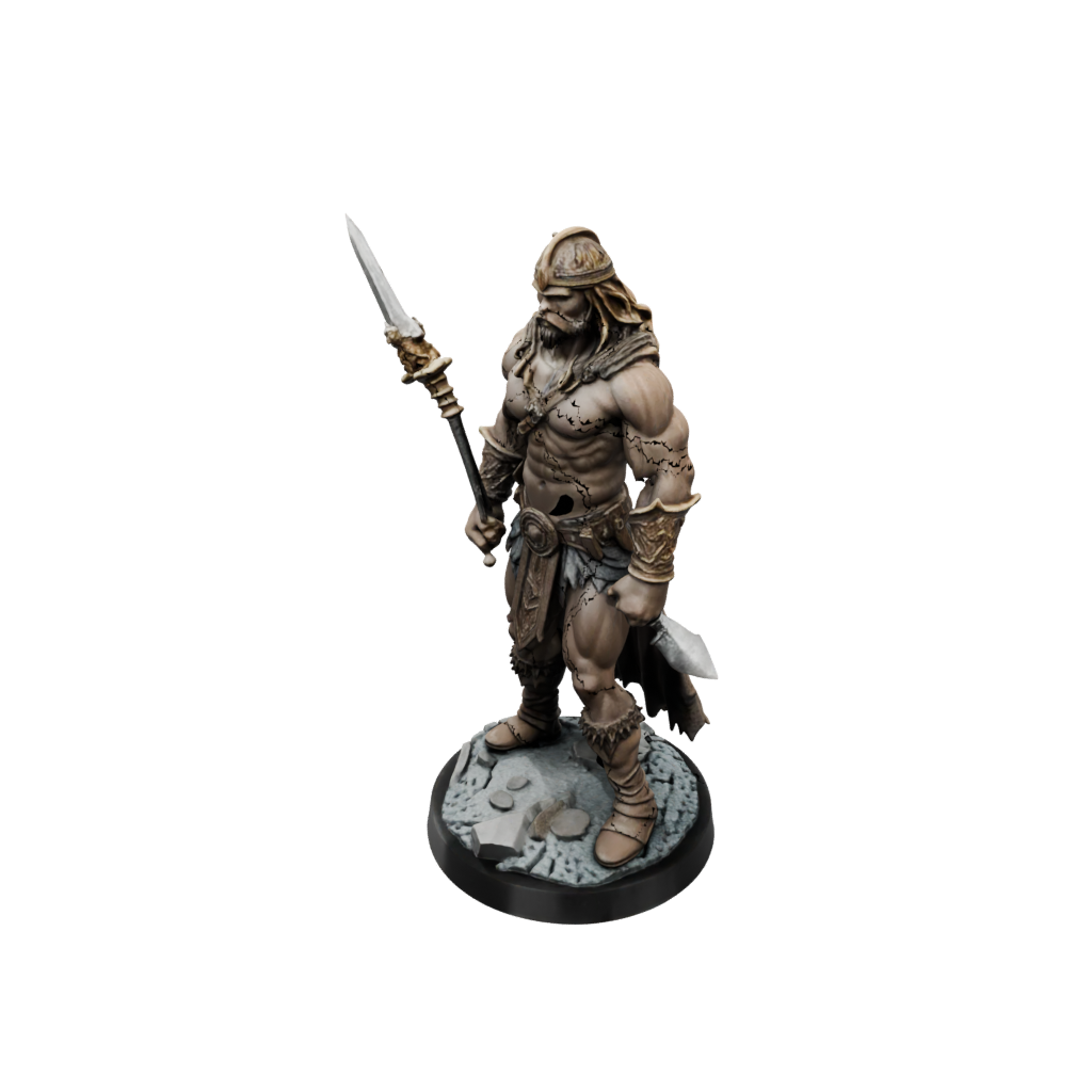 Galaxy Barbarian With Greatsword