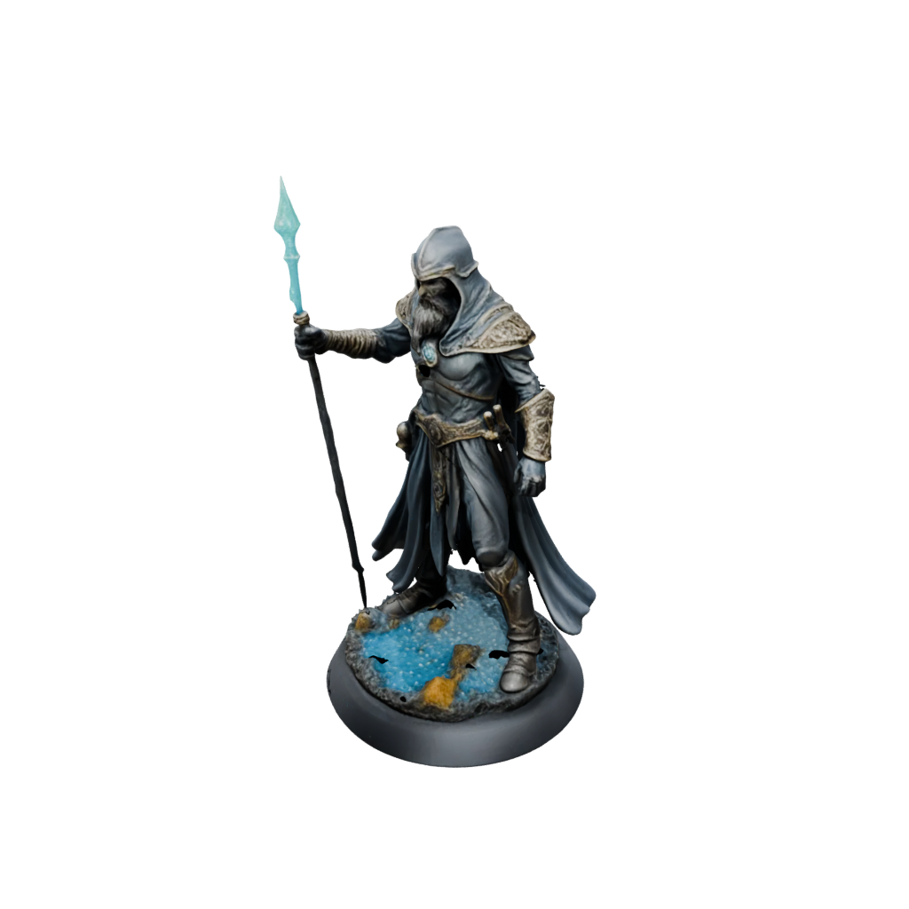 Galaxy Battle Wizard With Staff