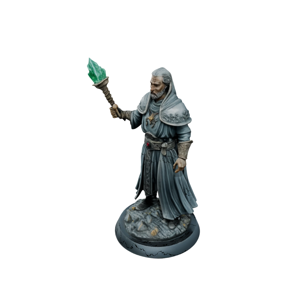 Galaxy Cleric Priest With Mace